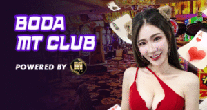 Professional live dealer hosting MT Live baccarat table at Boda8 online casino